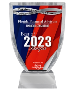 FFA 2023 Best of Tampa Awards - Financial Consultant badge